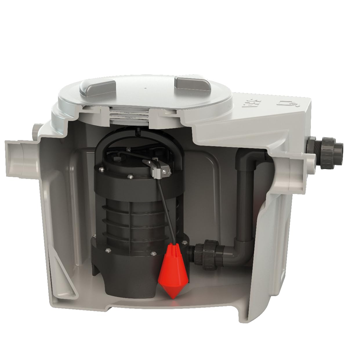 Sanifos SFA - Station de relevage eaux usées à enterrer - Pompe automatique - Maison individuelle - Installation et manu